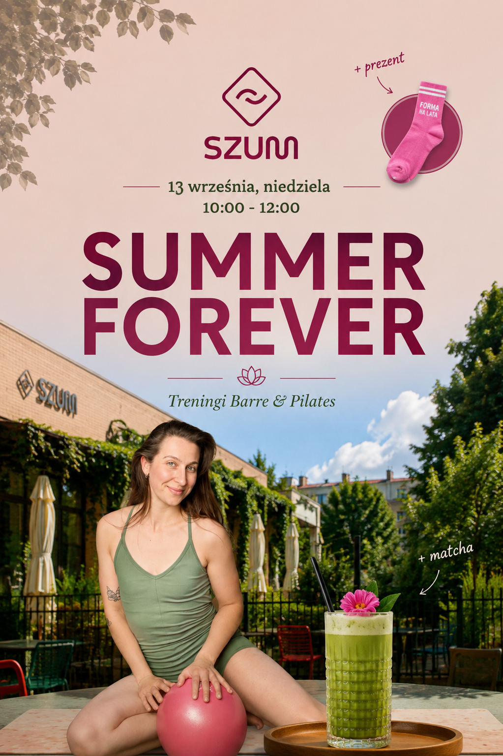 SUMMER FOREVER - Barre & Pilates | Kraków, 13.09.2026 r. - obrazek 2