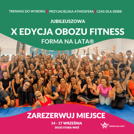 Oboz fitness w Dojo 14-17.09.2023
