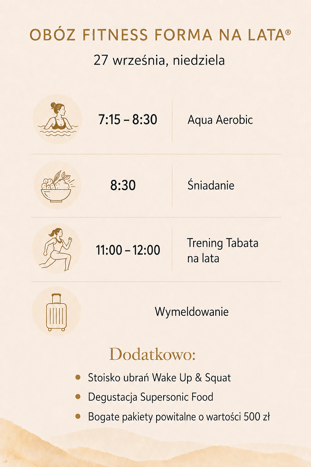 Obóz Fitness | Forma na lata® 25-27.09.26 r. | Lemon Resort & SPA - obrazek 4