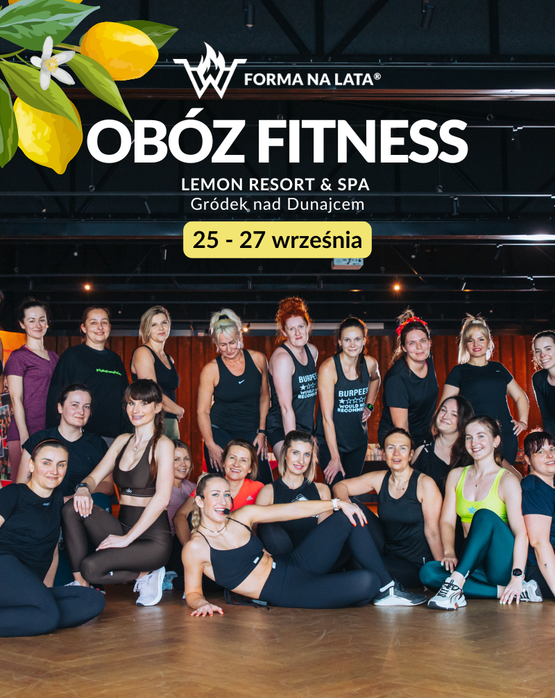 Obóz Fitness | Forma na lata® 25-27.09.26 r. | Lemon Resort & SPA